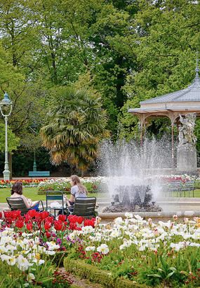 Le Parc du Thabor en été.